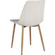 Drew Champagne Gold / Antonio Linen Dining Chair, Set Of 2